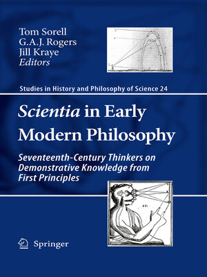 cover image of Scientia in Early Modern Philosophy